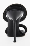 Alexander Wang black julie 105mm 尼龙管状凉鞋