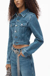 Alexander Wang vintage medium indigo denim trucker jacket