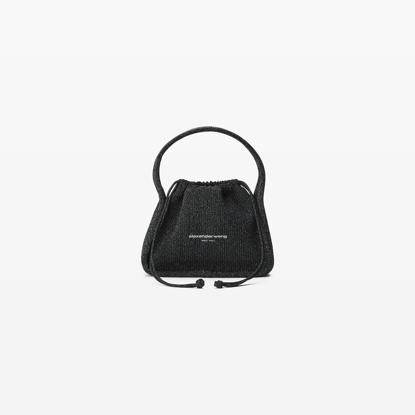 Alexander Wang Reflective Ryan Knit Bag Small