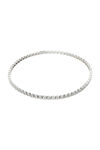 DIAMANTE A TENNIS NECKLACE IN BRASS