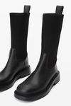 Alexander Wang black detroit sock boot