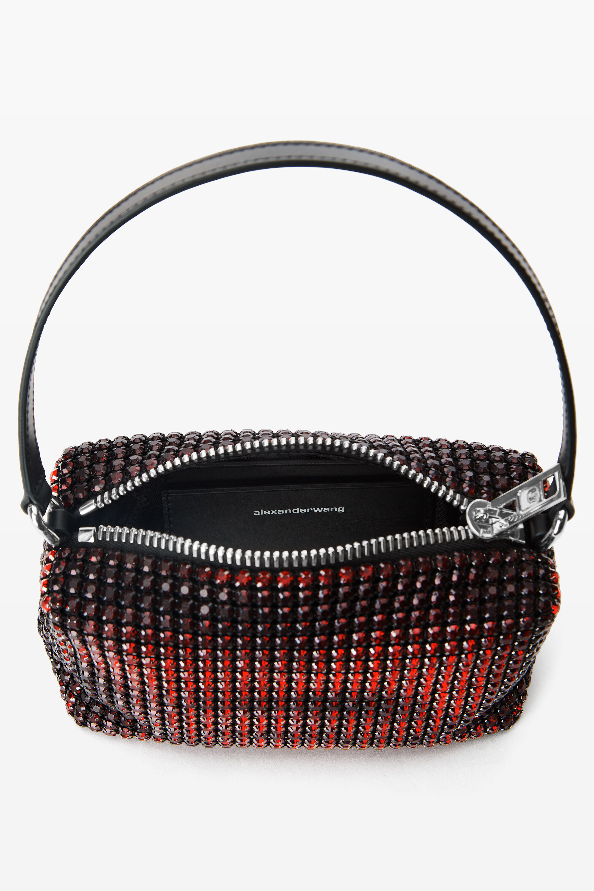 【Alexander Wang】関税込☆Heiress ミディアムポーチ ゴールド Alexander Wang Heiress crystal-embellished Mini Bag | Yellow