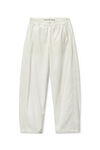 Alexander Wang white onyx pantalon de survêtement unisexe