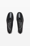Alexander Wang black lina 光滑羔羊皮珠链平底鞋