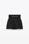 alexander wang shorts safari in cotone sartoriali black