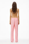 alexander wang boxer pant in compact cotton cherry blossom