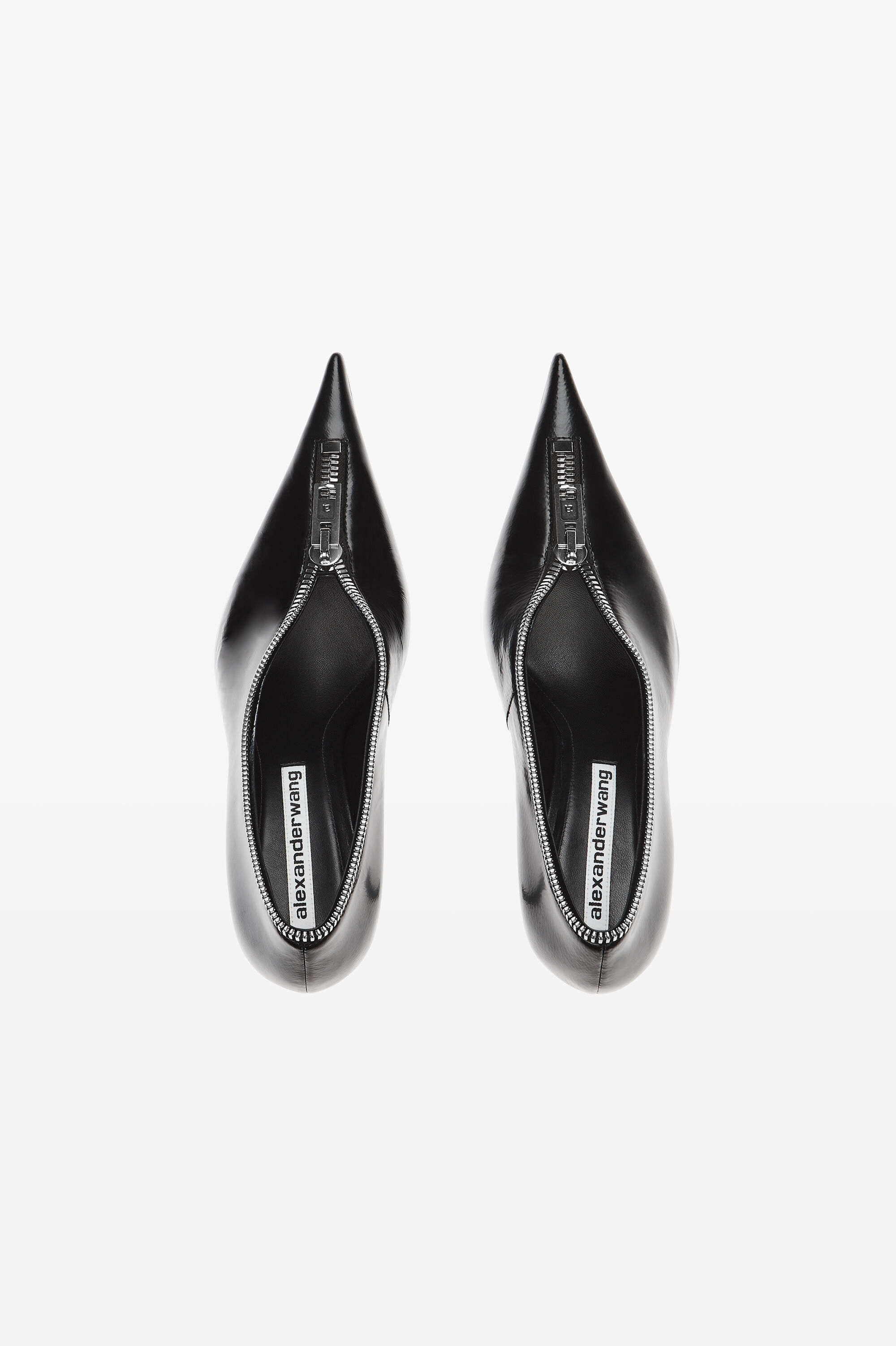 Akila Zip Up Pump in BLACK | alexanderwang®
