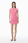 Alexander Wang lotus pink pink short-sleeve loungewear minidress