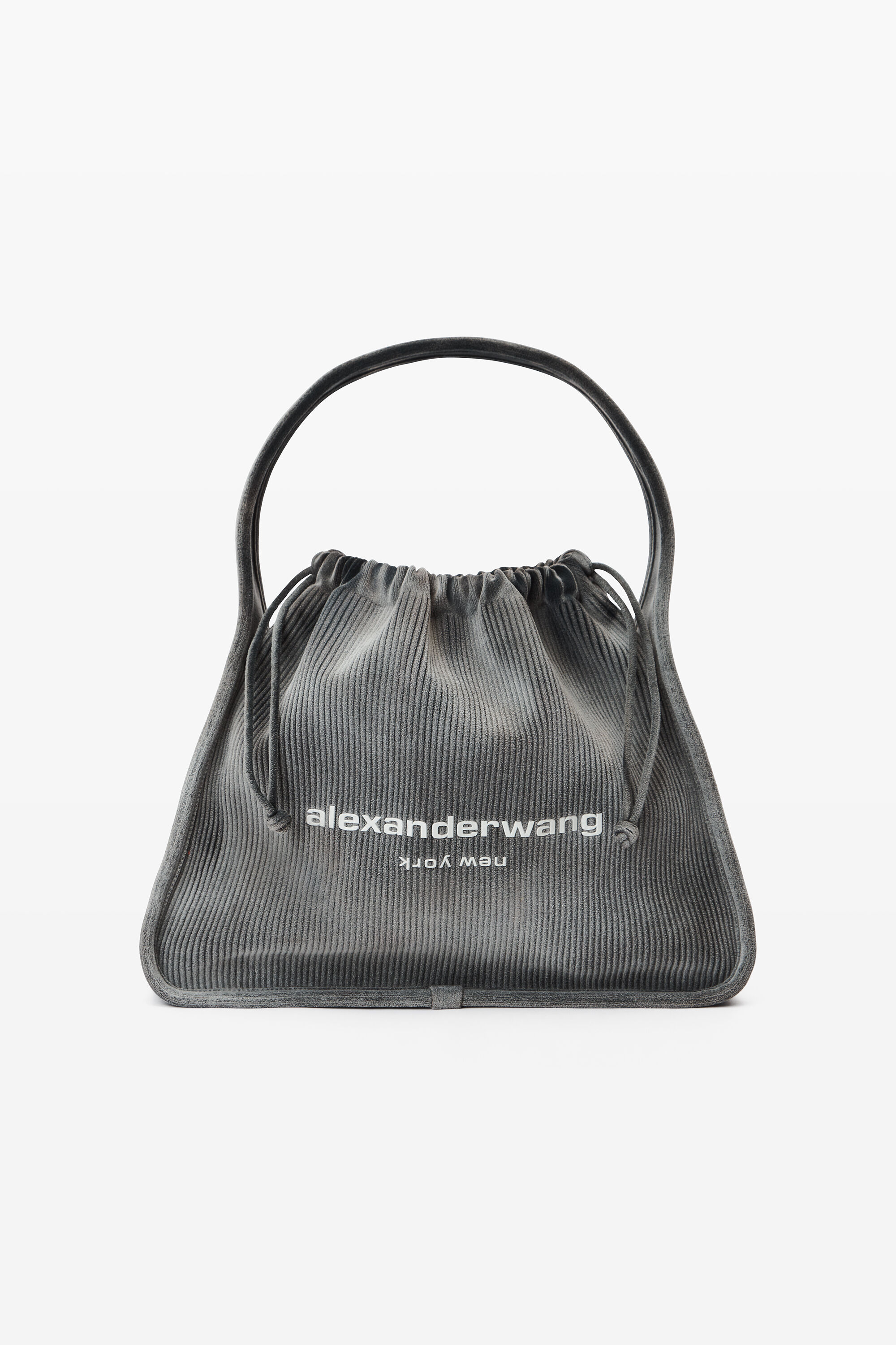 Alexander Wang Ryan ドローストリング スモールバッグ Alexander Wang ロゴ Ryan スモール ショルダーバッグ ブラック