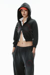 Alexander Wang sunfade black logo oversized sweatpants