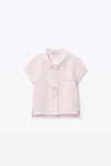 Alexander Wang barely pink polo 开衫