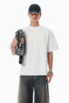 Alexander Wang vintage white white cotton oversized logo tee