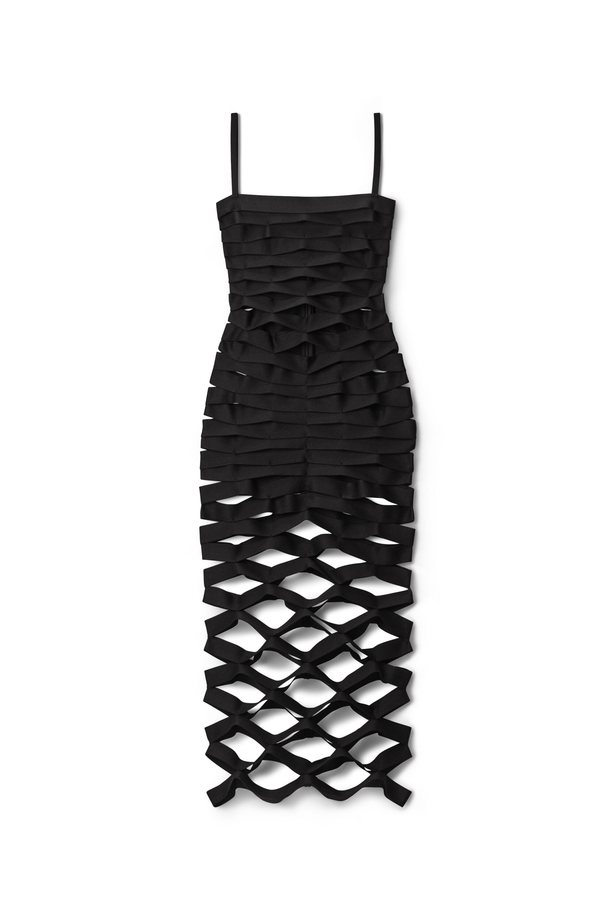 ワンピース Alexander Wang Bodycon Midi Dress Alexander Wang Asymmetric Long-sleeve Bodycon Midi Dress in