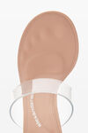 alexander wang nudie 105 pvc 凉鞋 peachy nude