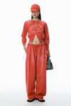 Alexander Wang sunfade bombshell logo oversized sweatpants