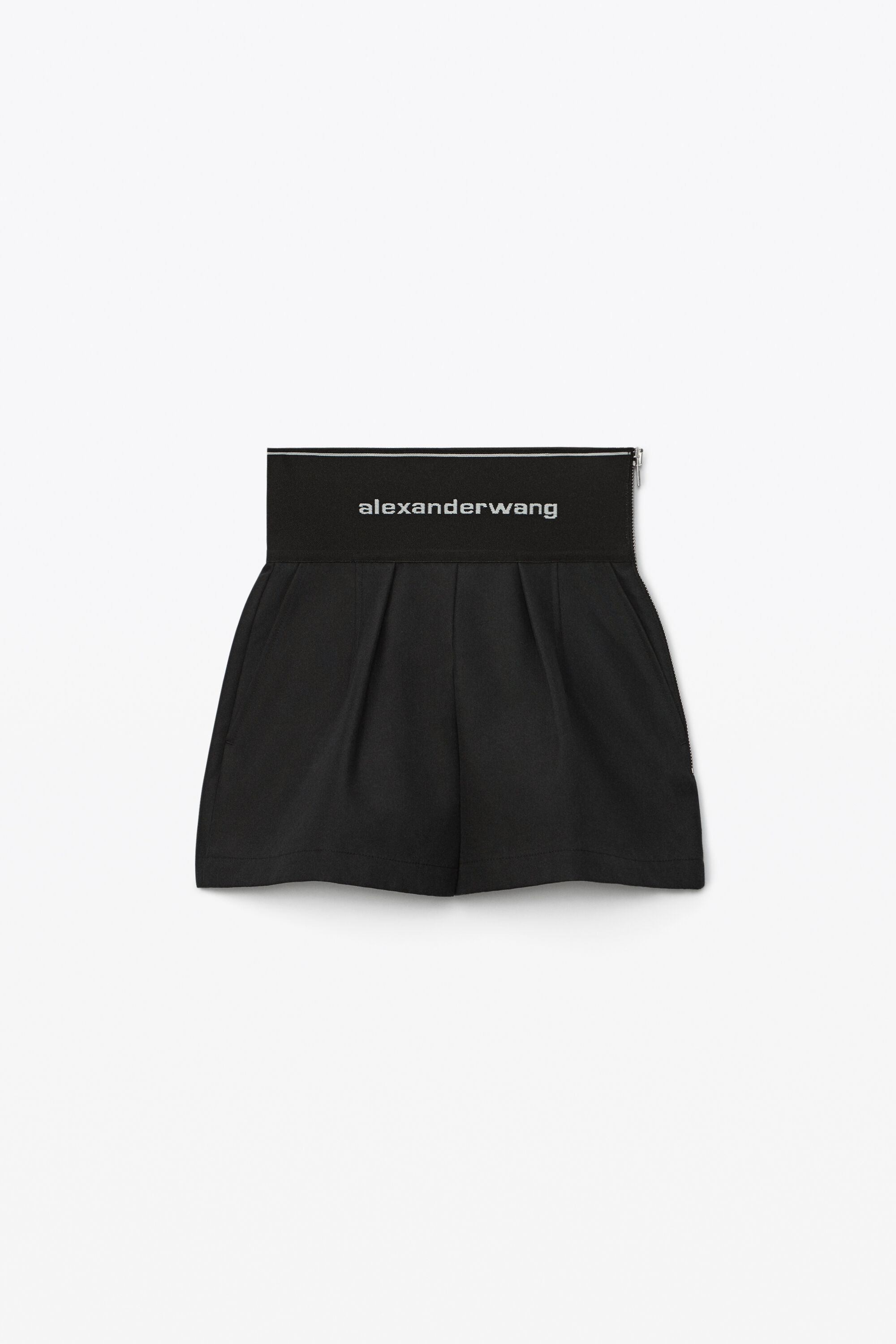 alexanderwang SAFARI SHORT IN COTTON TAILORING BLACK