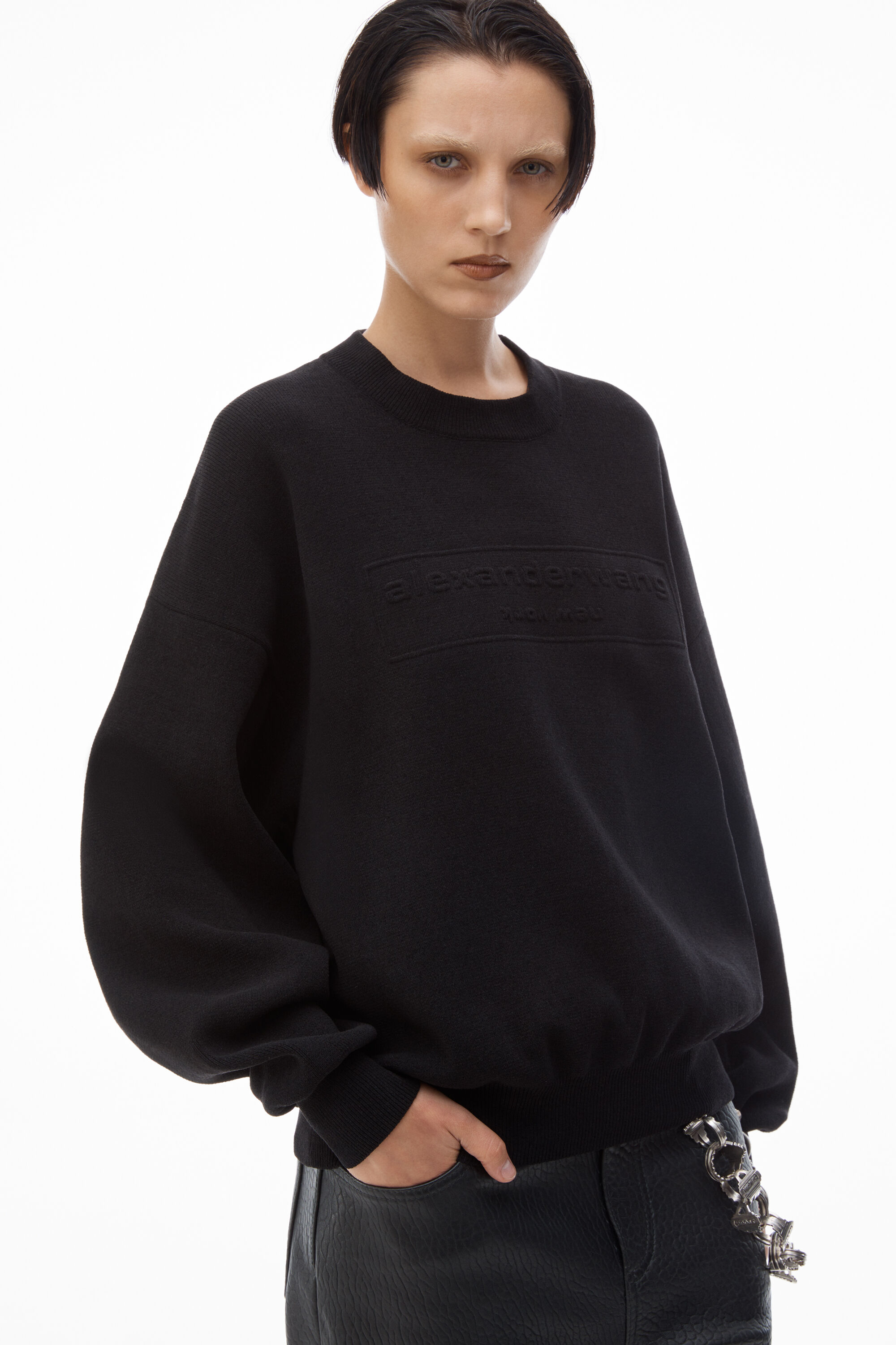 美品✨エンフォルド　23AW　CROPPED WIDE ARM PULLOVER 美品✨エンフォルド 23AW CROPPED WIDE ARM PULLOVER