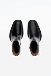 alexander wang booker 85 牛皮踝靴 black