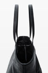 Alexander Wang black black leather punch tote