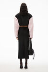 alexander wang 泰迪摇粒绒短款拉链夹克 light pink