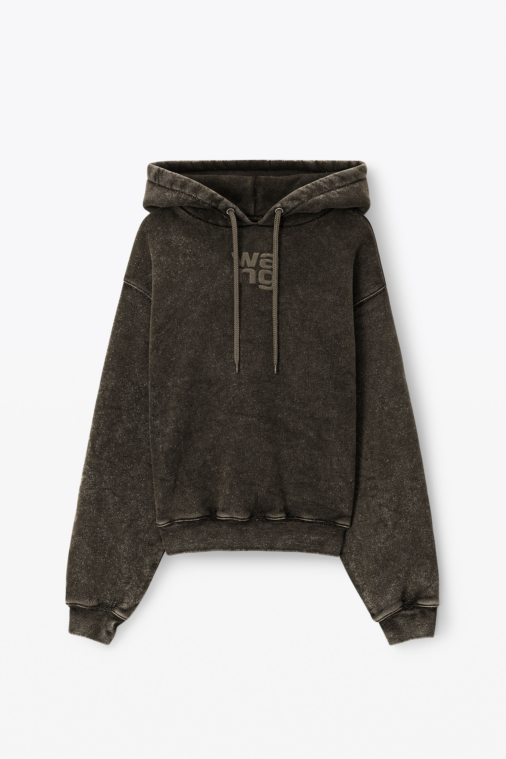 alexanderwang アレキサンダーワング グリッターテリー パフロゴ