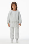alexander wang essential毛圈布增塑溶胶印花运动衫 light heather grey