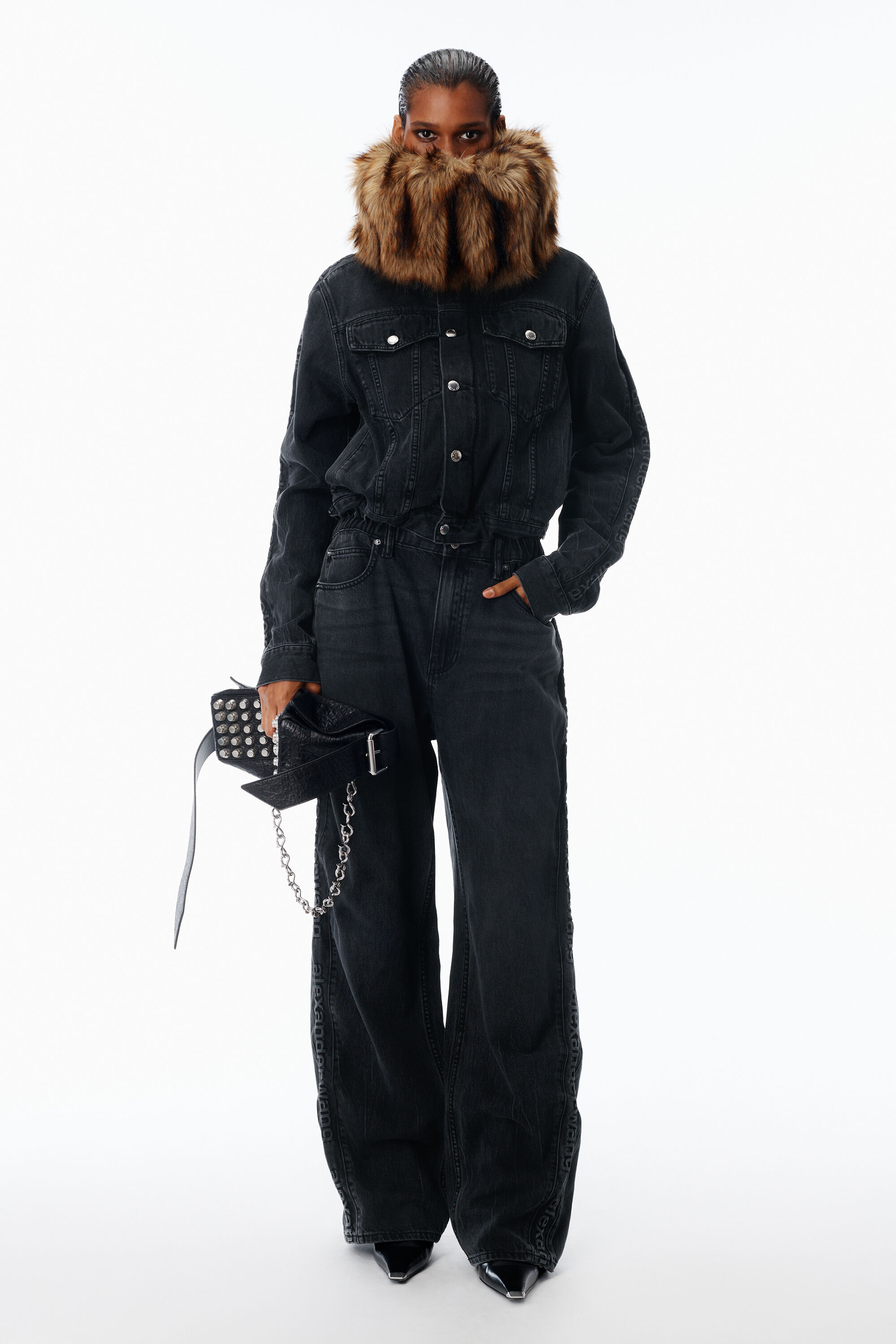 alexanderwang アレキサンダーワング エンボスロゴ コットン バルーン