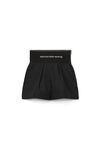 alexander wang 棉质精裁狩猎短裤 black