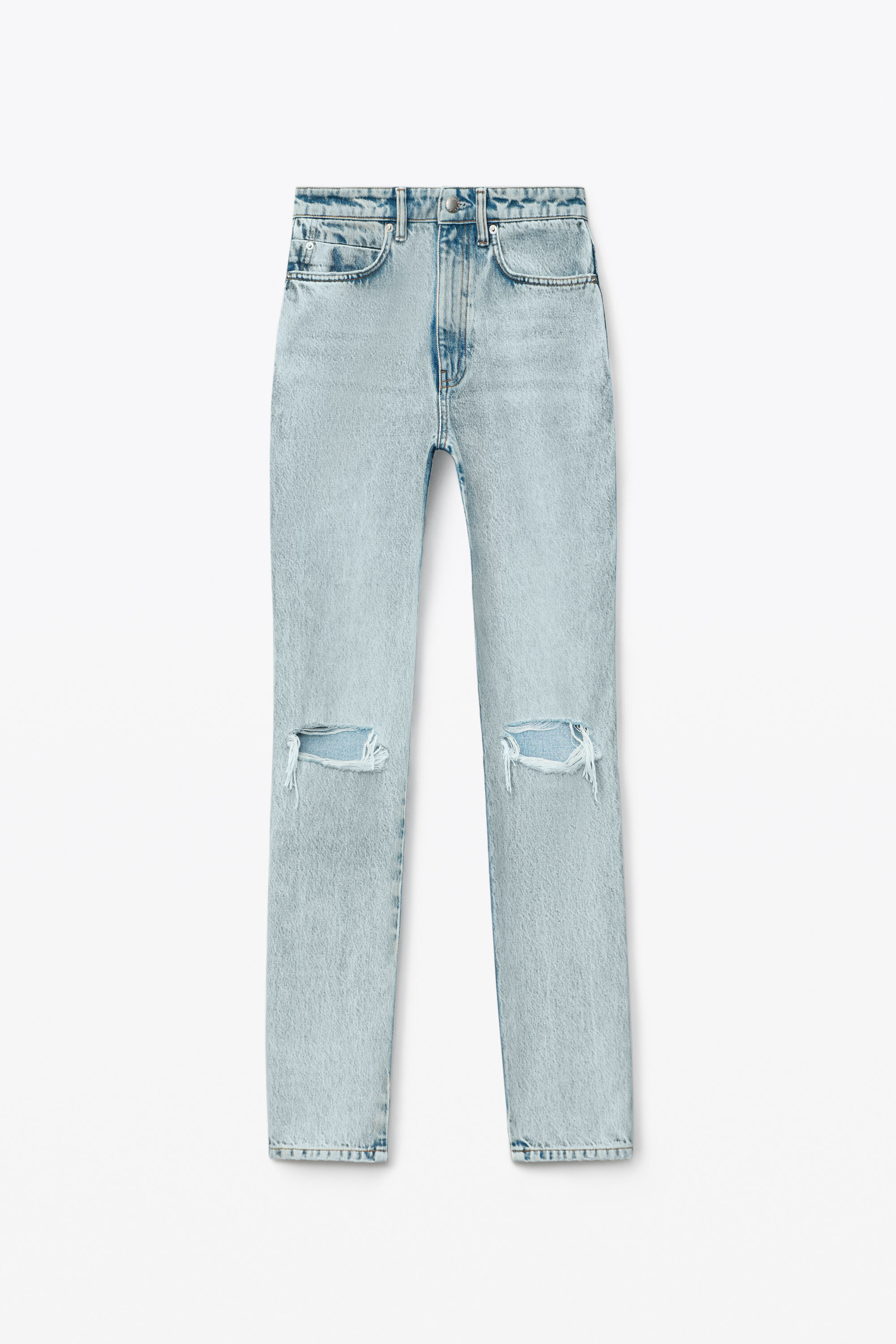 Alexander wang stovepipe dipped back jean Clearance