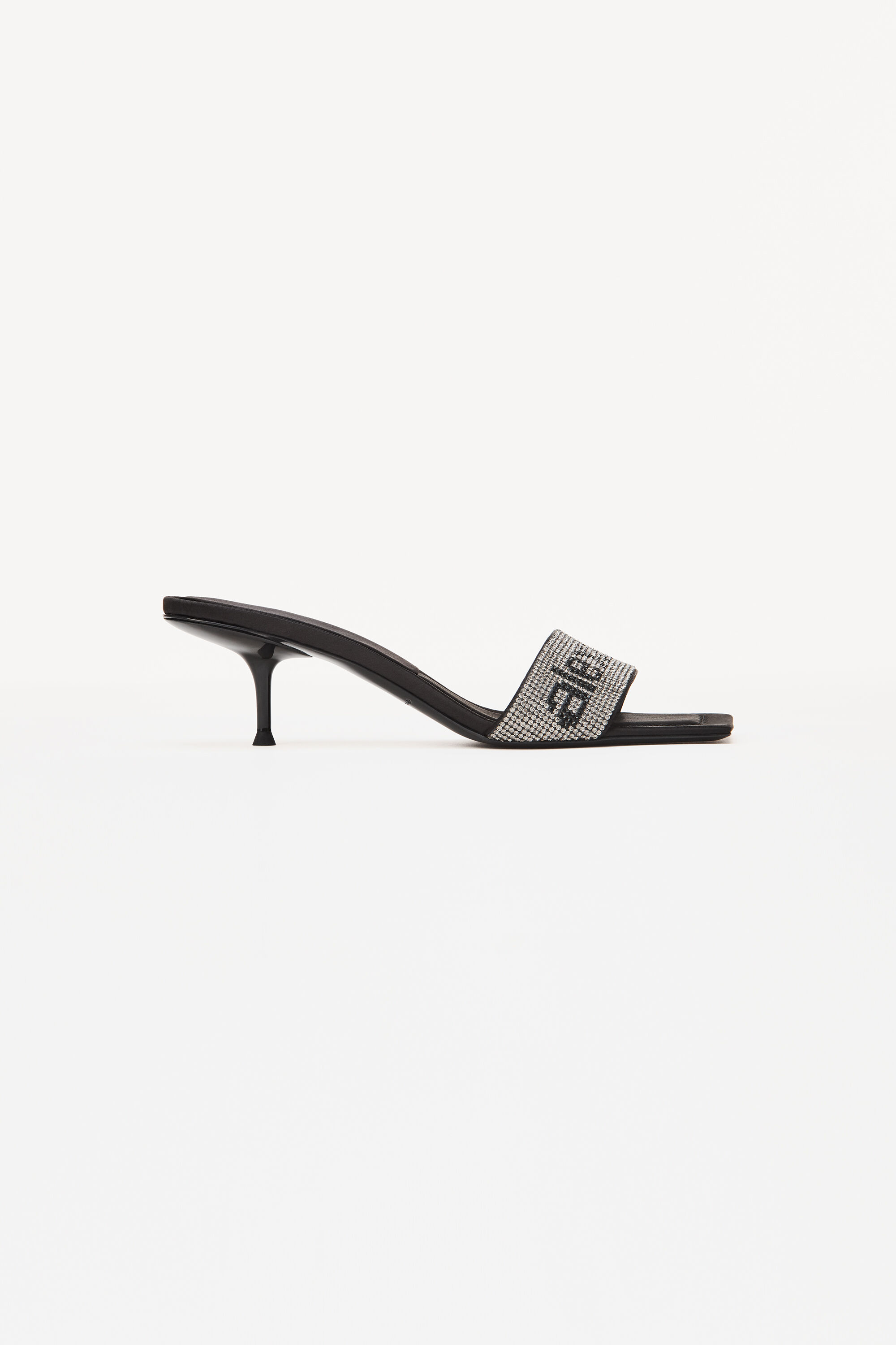 alexander wang logo sandals