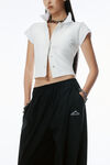 Alexander Wang black warm-up pants