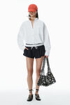 Alexander Wang white コットンオックスフォード オーバーサイズシャツ