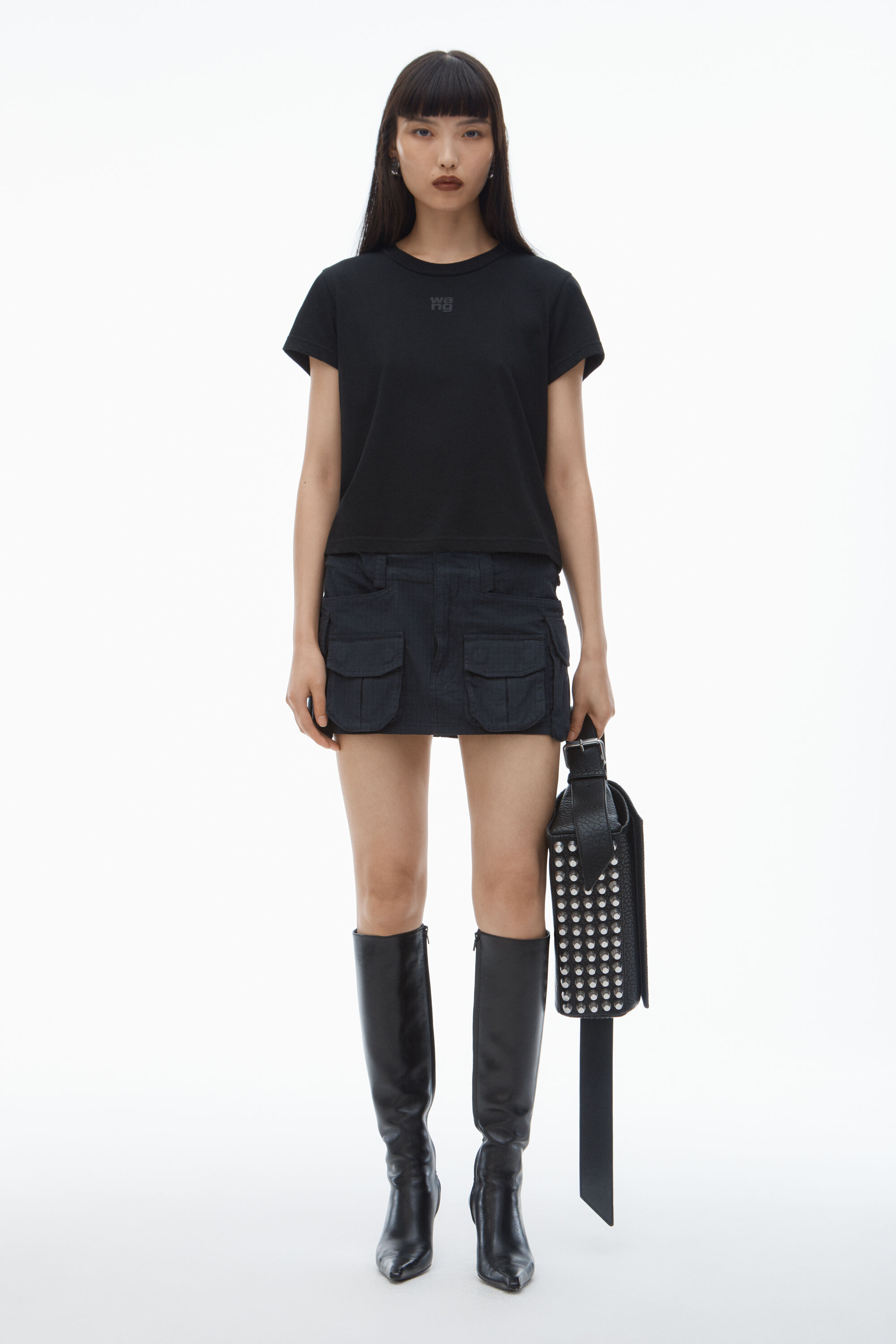 alexanderwang アレキサンダーワング パフロゴ コットン
