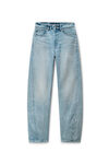 Alexander Wang vintage bleach blue float bleach blue mid-rise jeans
