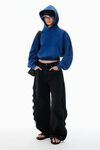 Alexander Wang faded black black expandable basketball mesh jeans