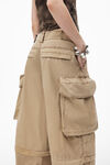 Alexander Wang safari cargo pants with oversize pockets