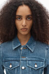 Alexander Wang vintage medium indigo denim trucker jacket