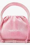 Alexander Wang washed pink light pink small ryan bag
