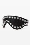 Alexander Wang black 凹槽铆钉睡眠眼罩