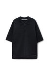 Alexander Wang charcoal 羊毛polo衫