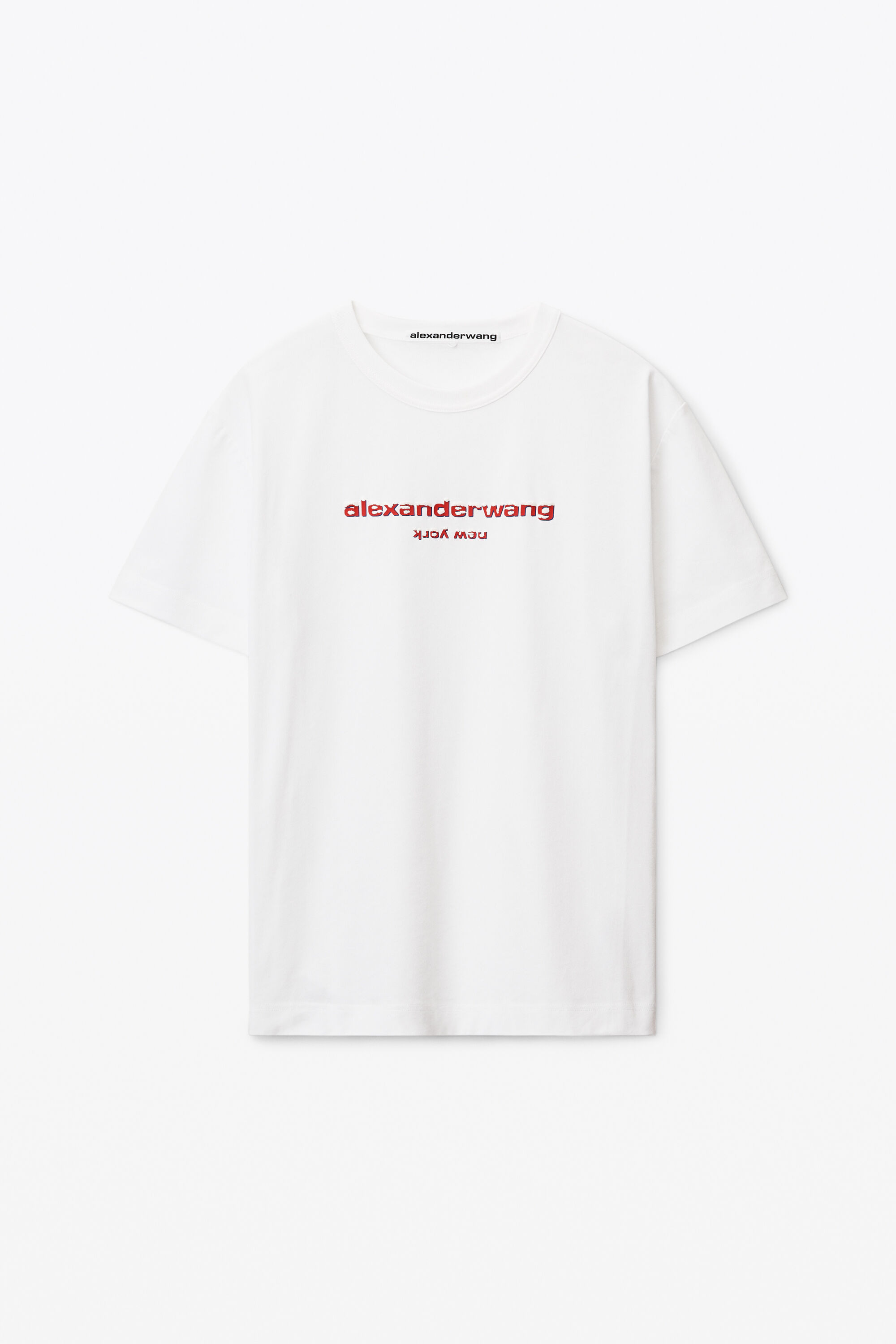Alexander WangアレキサンダーワンジャージーナンバープレートTシャツ 