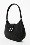 alexander wang w legacy小号手提包 black