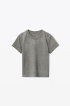 alexander wang グリッタージャージー シュランケンtシャツ sidewalk