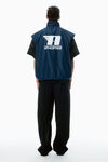 Alexander Wang navy oversize unisex canvas vest