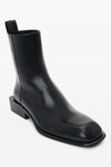 throttle leather ankle boot