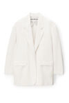 OVERSIZED BLAZER IN TWILL DENIM