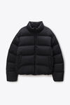 Alexander Wang black 格纹羽绒服