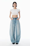 Alexander Wang vintage bleach blue ブローアップ ブリーチブルー ミッドライズジーンズ