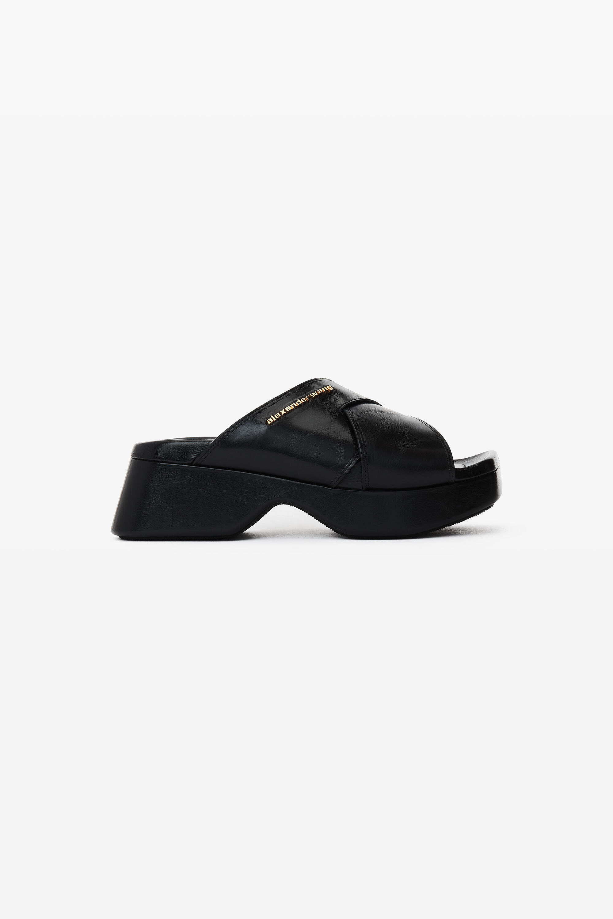 Alexander おし Wang クラッチ ブラック×ローズゴールド