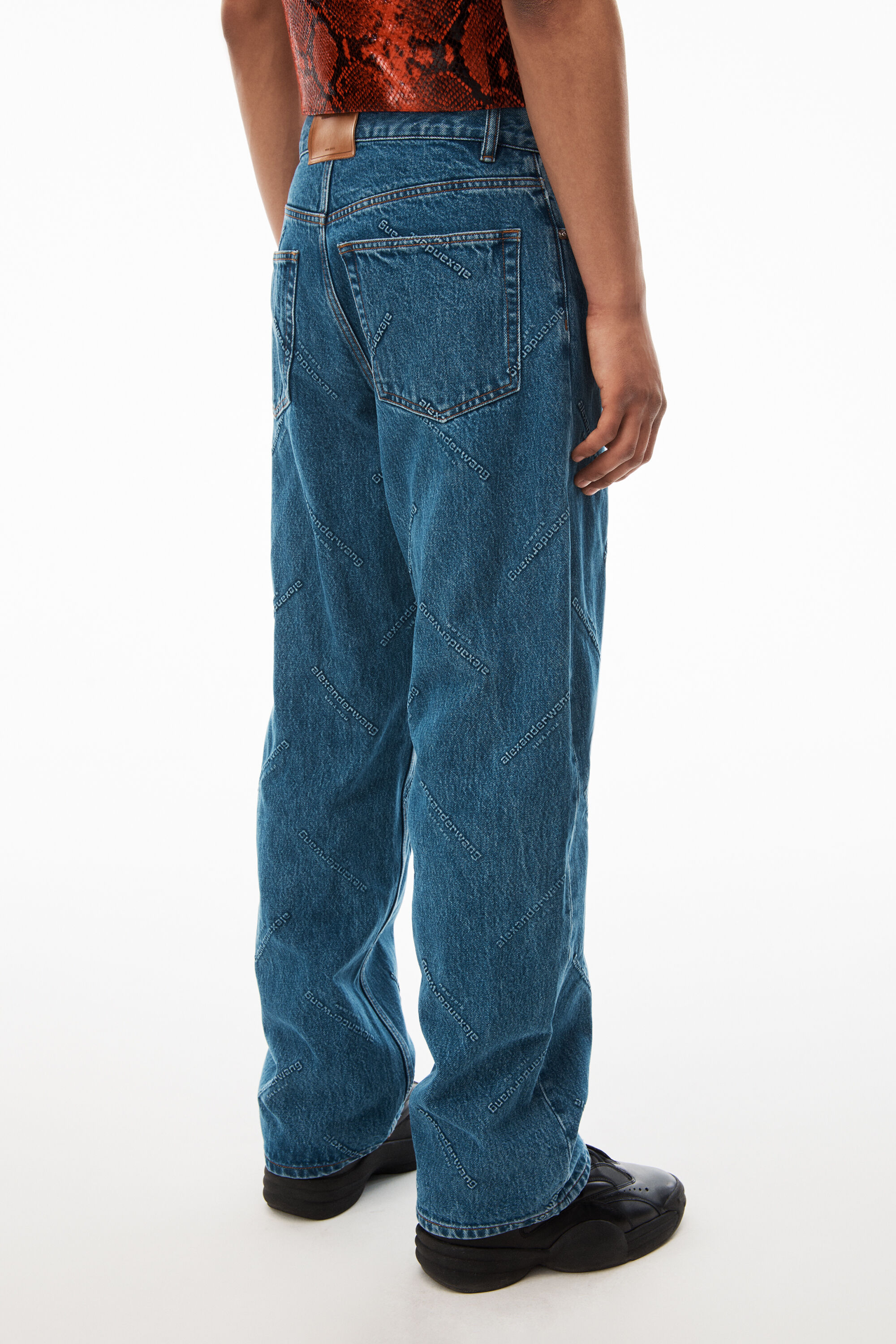Alexander Wang Blue Ez Jeans
